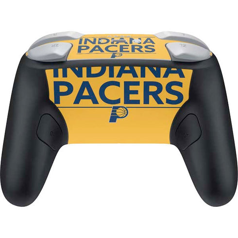 NBA Indiana Pacers Standard - Yellow Nintendo Switch 2 (2025) Pro Controller Skin