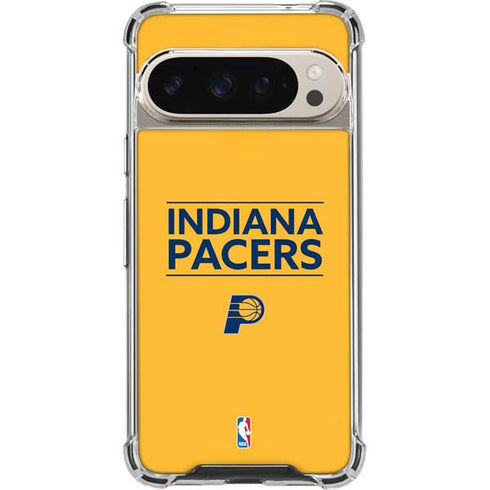 NBA Indiana Pacers Standard - Yellow Pixel 9/9 Pro Clear Case