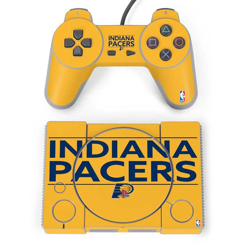 NBA Indiana Pacers Standard - Yellow PlayStation Classic Bundle Skin