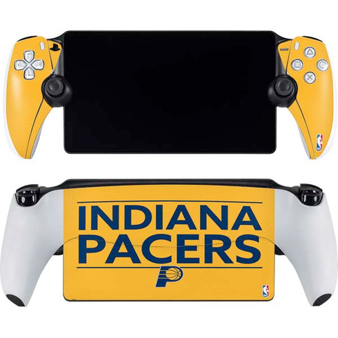 NBA Indiana Pacers Standard - Yellow PlayStation Portal Remote Player Skin