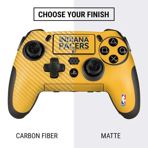 NBA Indiana Pacers Standard - Yellow PlayStation Scuf Vantage 2 Controller Skin