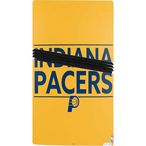 NBA Indiana Pacers Standard - Yellow PS5 Pro Console Skin