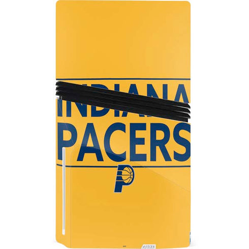 NBA Indiana Pacers Standard - Yellow PS5 Pro Disk Console Skin