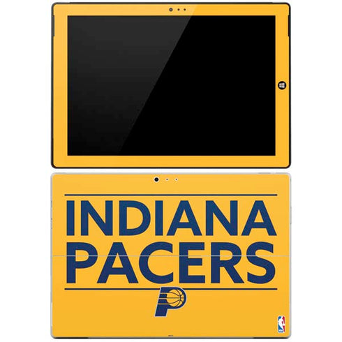 NBA Indiana Pacers Standard - Yellow Surface Pro 3 Skin