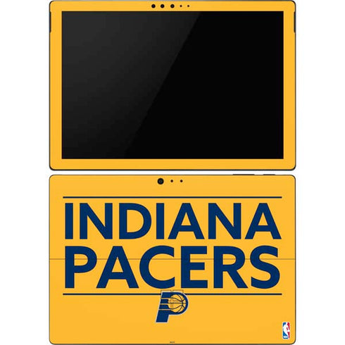 NBA Indiana Pacers Standard - Yellow Surface Pro 6 Skin