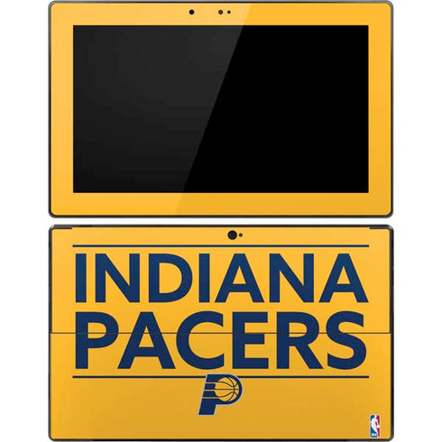 NBA Indiana Pacers Standard - Yellow Surface Pro Tablet Skin