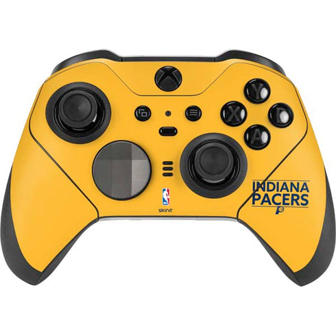 NBA Indiana Pacers Standard - Yellow Xbox Elite Wireless Controller Series 2 Skin