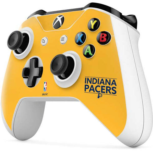 NBA Indiana Pacers Standard - Yellow Xbox One S Controller Skin