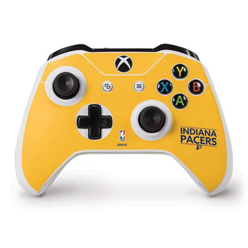 NBA Indiana Pacers Standard - Yellow Xbox One S Controller Skin