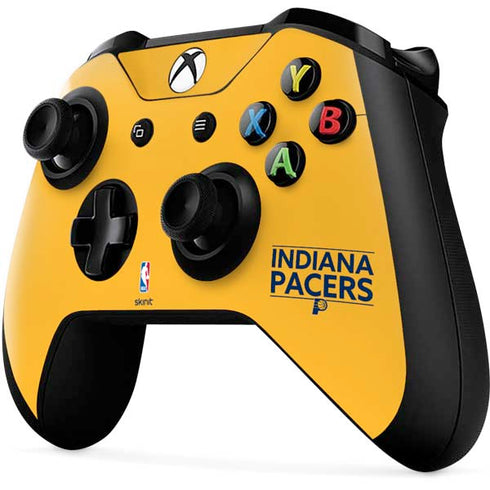NBA Indiana Pacers Standard - Yellow Xbox One X Controller Skin