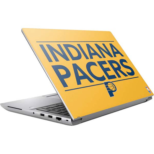 NBA Indiana Pacers Standard - Yellow HP ZBook Fury 16 G10 Skin