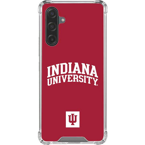 Indiana University Hoosiers Galaxy A17 Clear Case