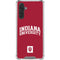 Indiana University Hoosiers Galaxy A17 Clear Case