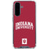 Indiana University Hoosiers Galaxy A36 5G Clear Case
