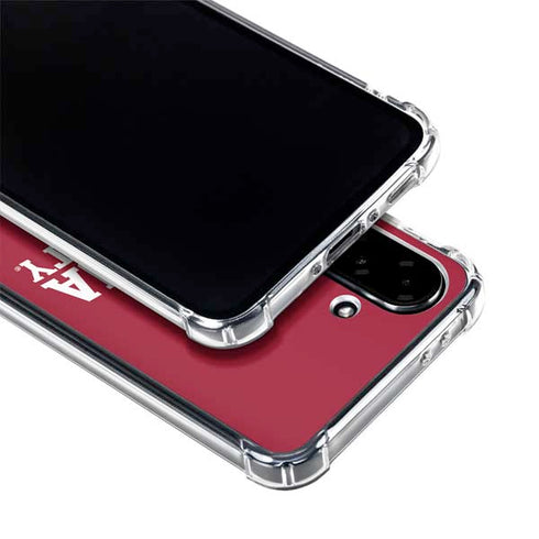 Indiana University Hoosiers Galaxy A36 5G Clear Case
