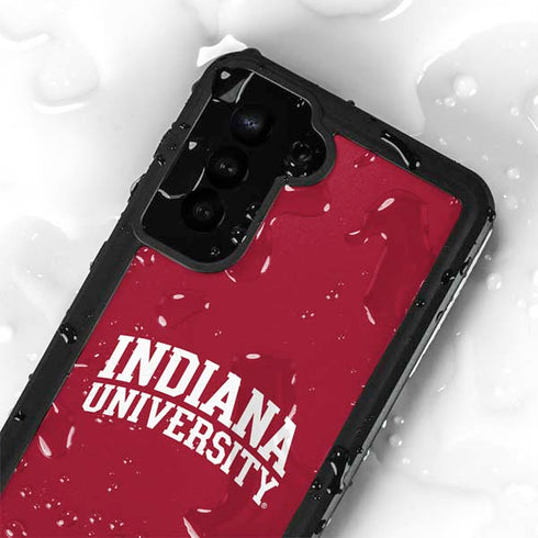 Indiana University Hoosiers Galaxy S24 Plus Waterproof Case