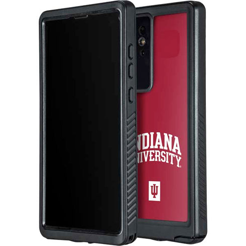Indiana University Hoosiers Galaxy S24 Ultra Waterproof Case