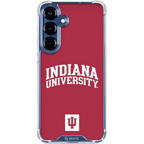 Indiana University Hoosiers Galaxy S25 Clear Case