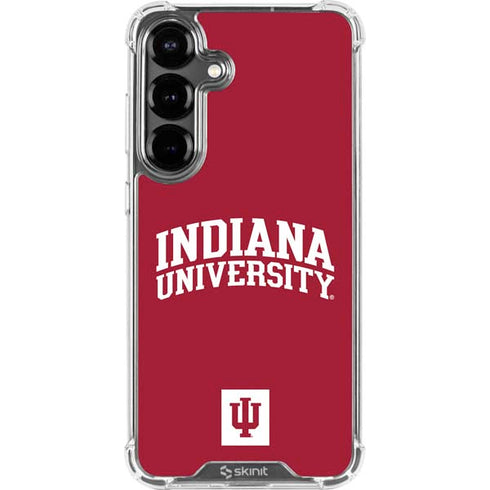 Indiana University Hoosiers Galaxy S26 Clear Case