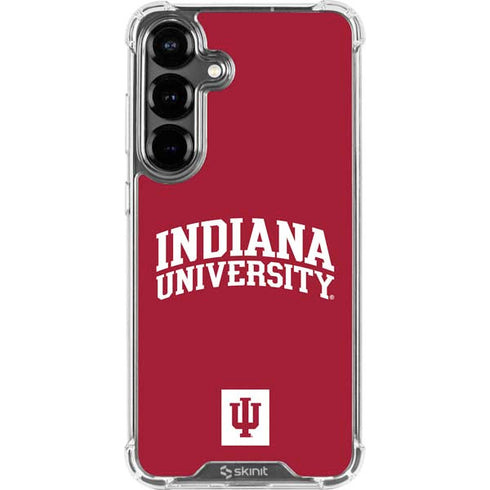 Indiana University Hoosiers Galaxy S26 Plus Clear Case