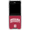 Indiana University Hoosiers Galaxy Z Flip6 Clear Case