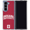 Indiana University Hoosiers Galaxy Z Fold5 5G Clear Case
