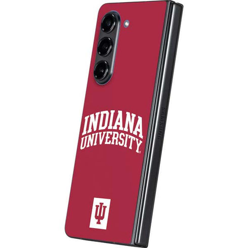 Indiana University Hoosiers Galaxy Z Fold5 5G Skin