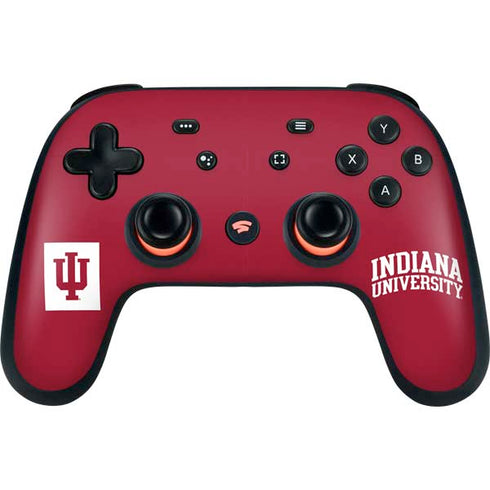 Indiana University Hoosiers Google Stadia Controller Skin