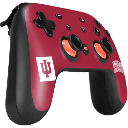 Indiana University Hoosiers Google Stadia Controller Skin