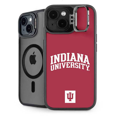 Indiana University Hoosiers iPhone 14 Plus Kickstand Case