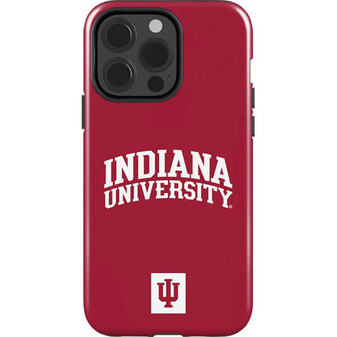Indiana University Hoosiers iPhone 15 Pro Impact Case