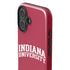 Indiana University Hoosiers iPhone 16 Impact Case