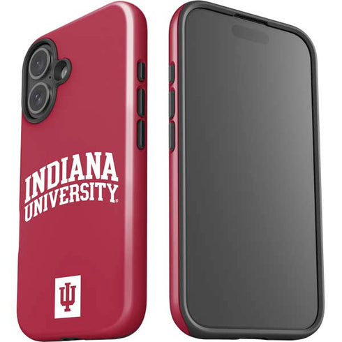 Indiana University Hoosiers iPhone 16 Impact Case