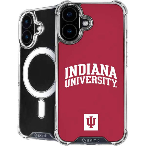 Indiana University Hoosiers iPhone 16 MagSafe Case
