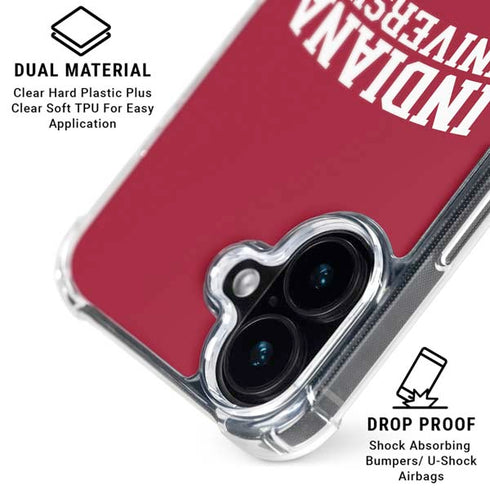 Indiana University Hoosiers iPhone 16 MagSafe Case