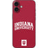 Indiana University Hoosiers iPhone 16 Plus Skin