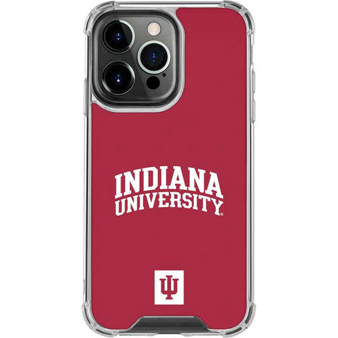 Indiana University Hoosiers iPhone 16 Pro Clear Case