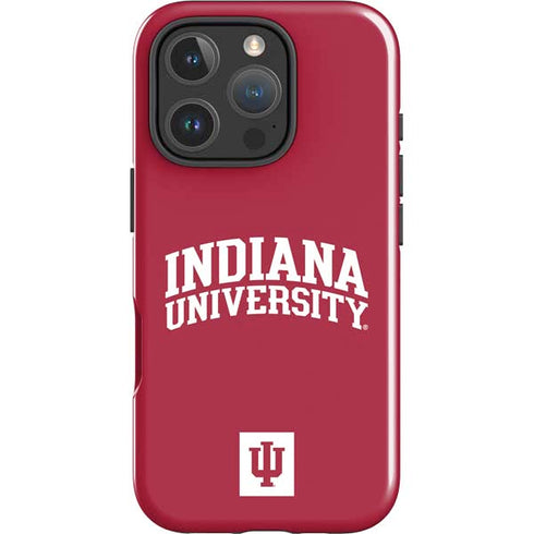 Indiana University Hoosiers iPhone 16 Pro Impact Case