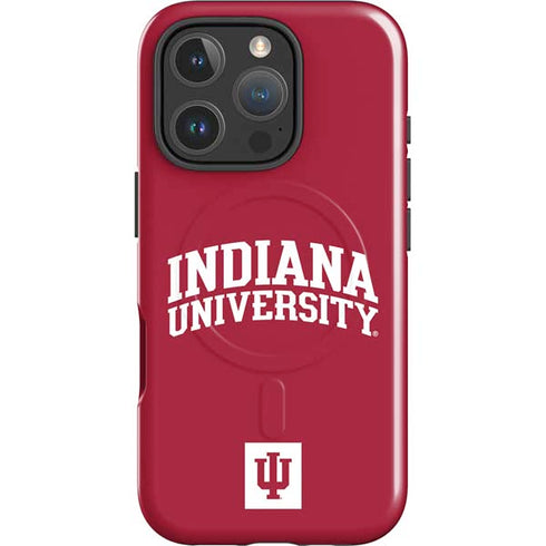 Indiana University Hoosiers iPhone 16 Pro Max Magsafe Impact Case