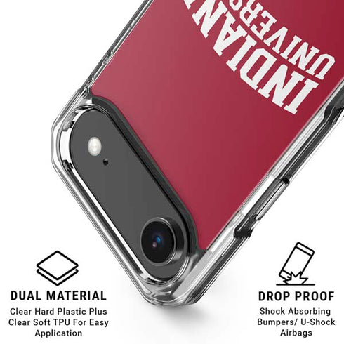 Indiana University Hoosiers iPhone 17 Air Clear Case