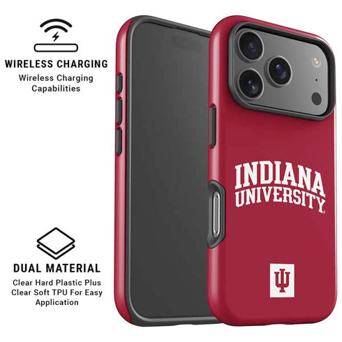 Indiana University Hoosiers iPhone 17 Pro Magsafe Impact Case
