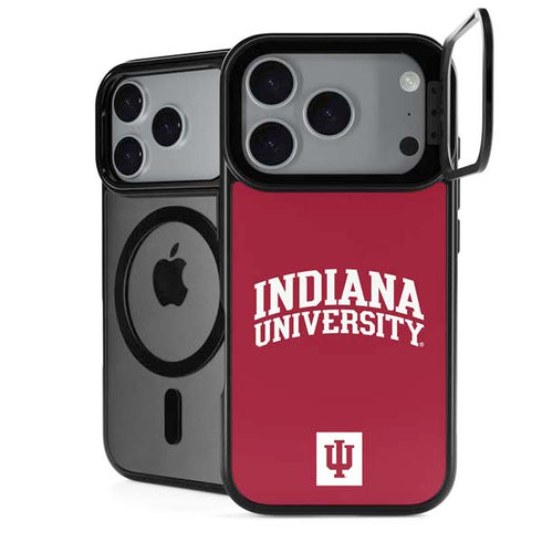 Indiana University Hoosiers iPhone 17 Pro Max Kickstand Case