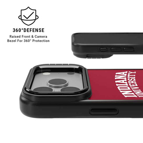 Indiana University Hoosiers iPhone 17 Pro Max Kickstand Case