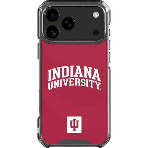 Indiana University Hoosiers iPhone 18 Pro Max Clear Case