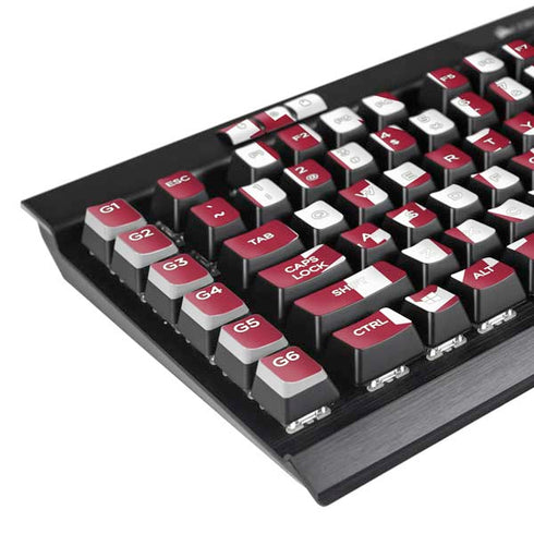 Indiana University Hoosiers K95 RGB PLATINUM Mechanical Gaming Keyboard Skin