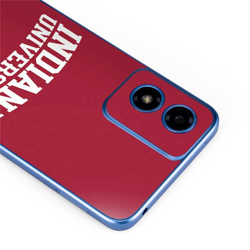Indiana University Hoosiers Moto G Play 4G (2024) Skin