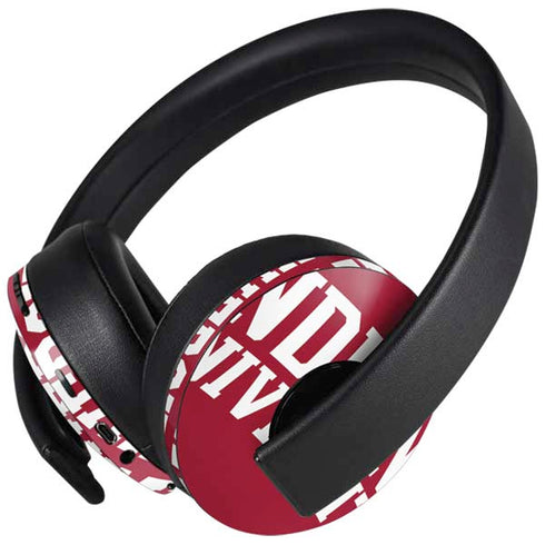 Indiana University Hoosiers PlayStation 4 Gold Wireless Headset Skin