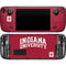 Indiana University Hoosiers Steam Deck Handheld Gaming Computer OLED Skin