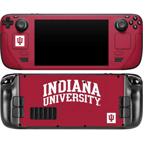 Indiana University Hoosiers Steam Deck Handheld Gaming Computer Skin