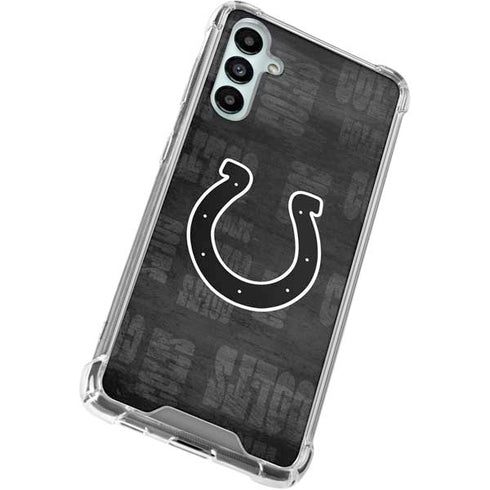 NFL Indianapolis Colts Black & White Gabb Phone 4 Clear Case